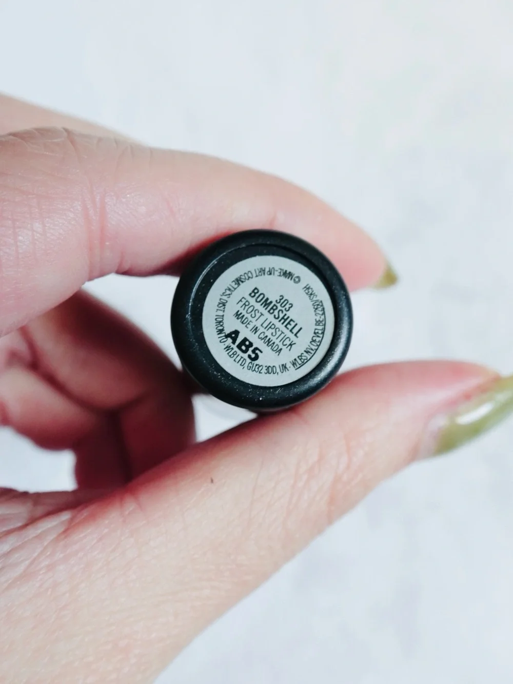 MAC Cosmetics Frost Lipstick - Bombshell- NIB